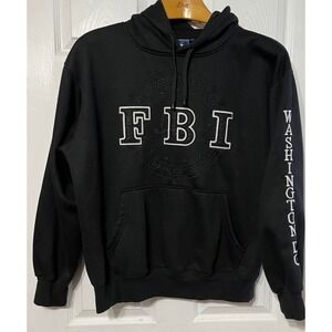 Triple Timber‎ FBI Hoodie Washington DC Black Men's Size Large
